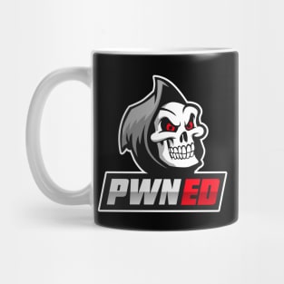 Cyber security - Hacker - PWNED Red Mug